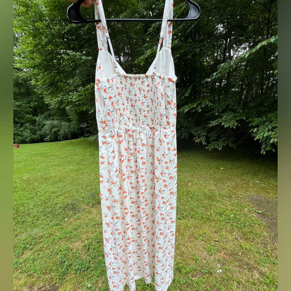 Abercrombie & Fitch Peach Dress Size Small - Picture 3 of 5